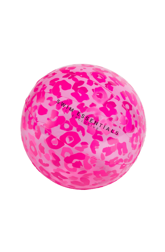 SWIM ESSENTIALS Neon Leopard Beachball - 51cm