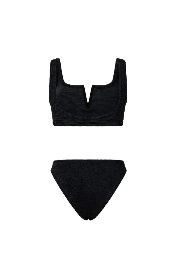 PARAMIDONNA Women Serena Black V-Shaped  Bikini