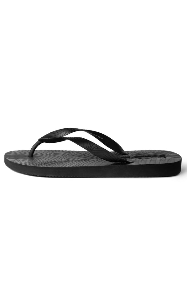 SLEEPERS Unisex Classic Black Flip Flops