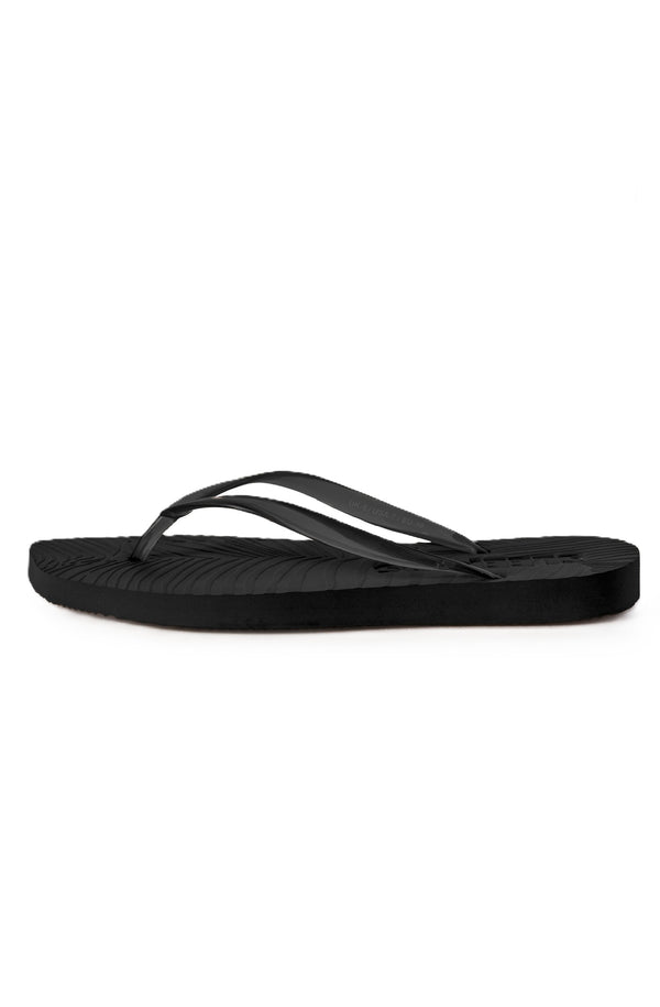 SLEEPERS Women Tapered Black Transparent Flip Flops