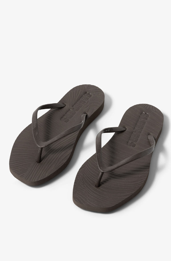SLEEPERS Women Tapered Brown Flip Flops
