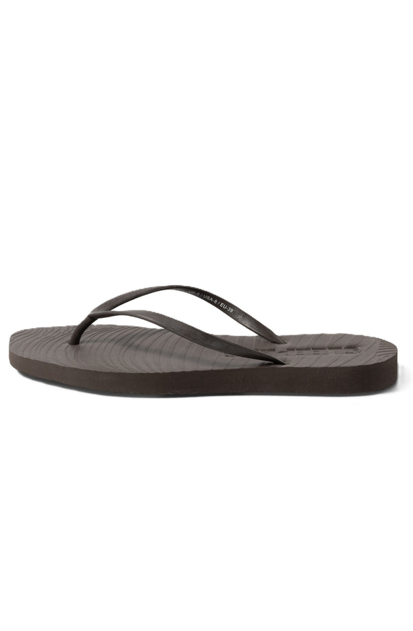 SLEEPERS Women Tapered Brown Flip Flops