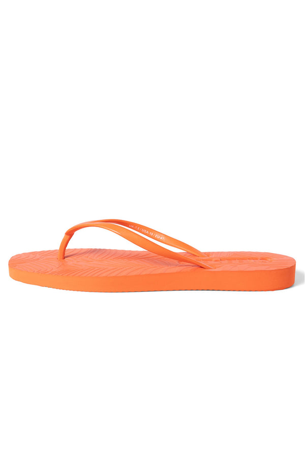 SLEEPERS Women Tapered Orange Flip Flops