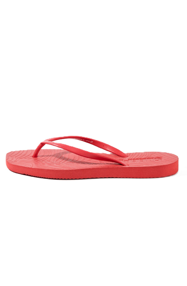 SLEEPERS Women Tapered Red Flip Flops