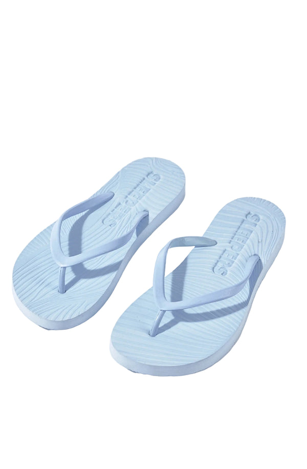 SLEEPERS Women Slim Angel Blue Flip Flops