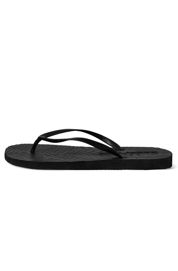 SLEEPERS Women Slim Black Flip Flops