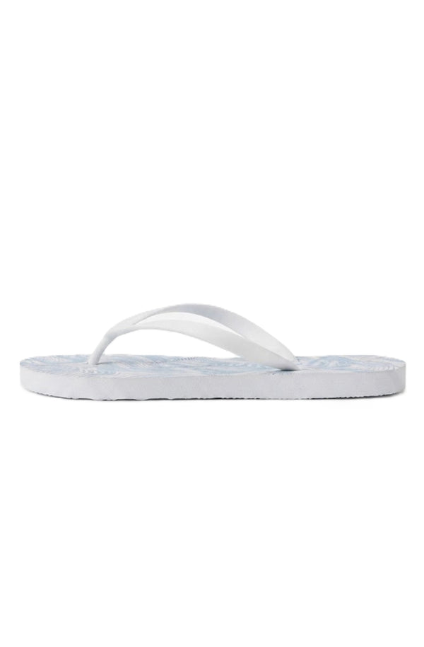 SLEEPERS Women Slim Blue Swirl Flip Flops