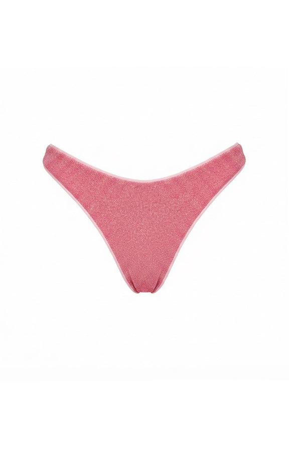 LULI FAMA Women Stardust High Leg Brazilian Bikini Bottom