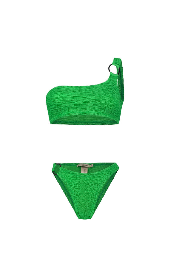 PARAMIDONNA Women Stassie Kiwi One-Shoulder Bikini