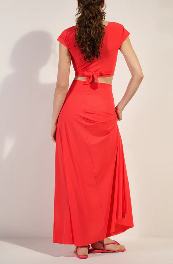 PAIN de SUCRE Women Tako Currant Wrap Crop Top