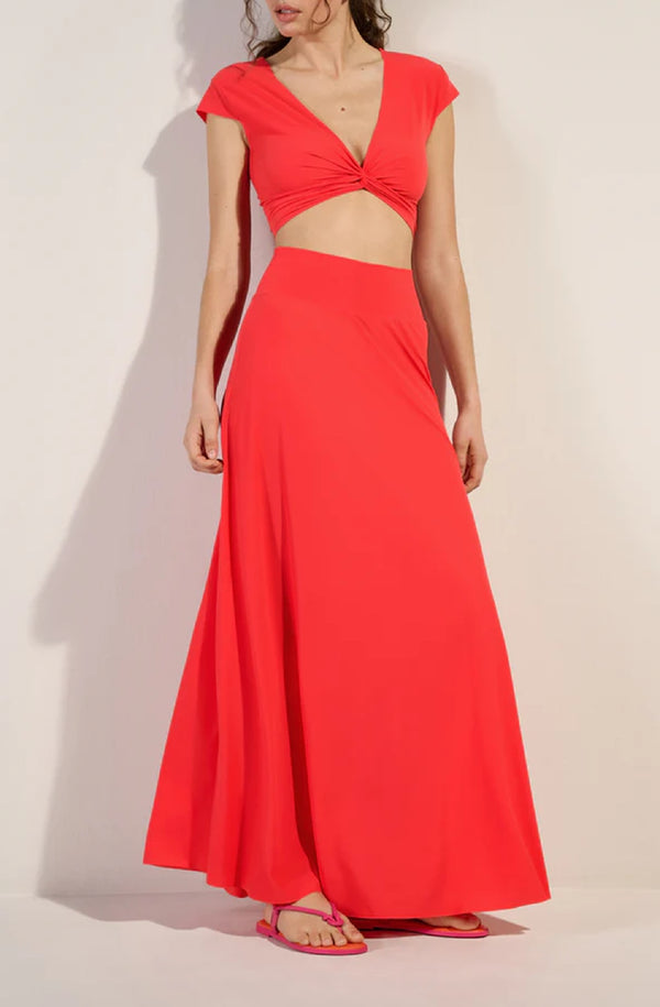 PAIN de SUCRE Women Tako Currant Wrap Crop Top