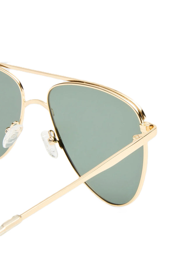 LE SPECS Unisex The Duke Gold Aviator Sunglasses