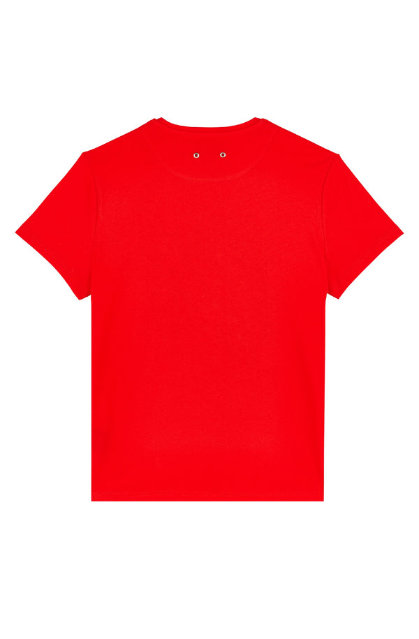 VILEBREQUIN Men Organic T-Shirt Placed Embroidered Turtle