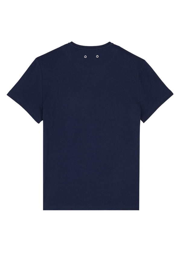 VILEBREQUIN Men Organic Cotton T-Shirt Placed Enbroidered Turtle