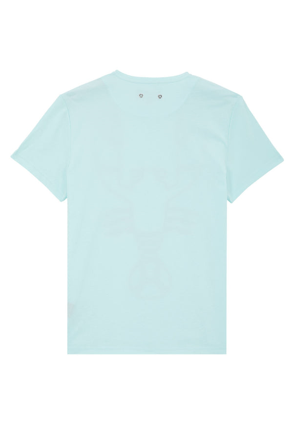 VILEBREQUIN Men Organic Cotton T-Shirt Placed Flocked Lobster