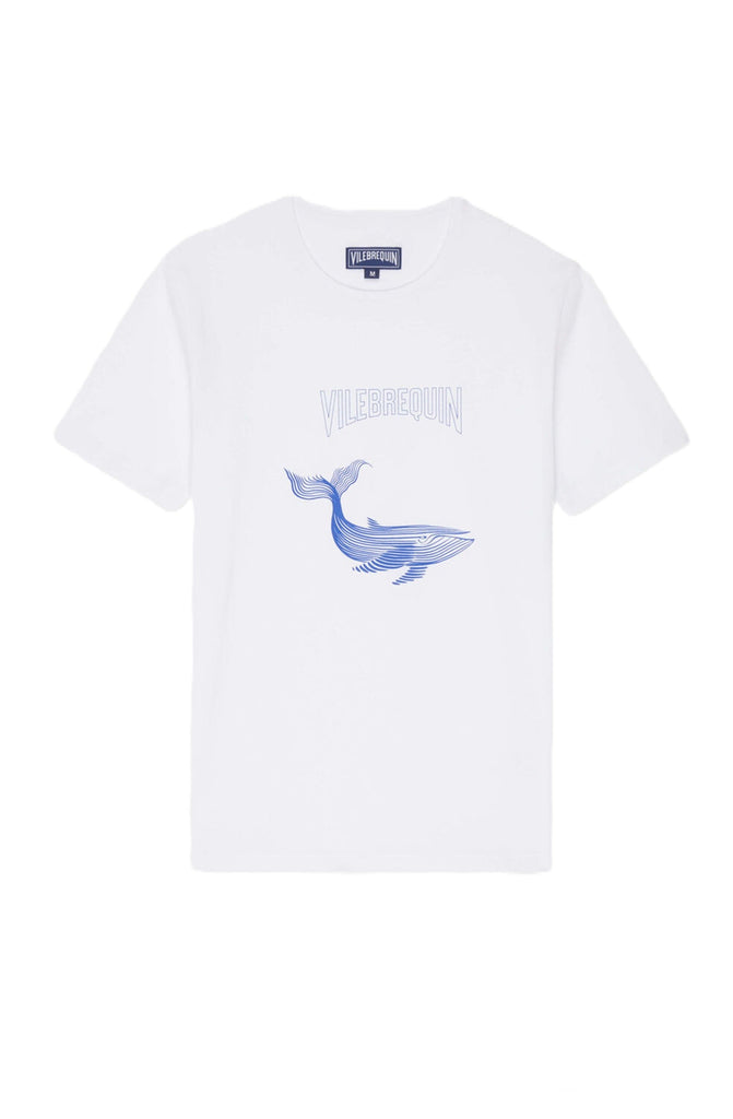 VILEBREQUIN Men Organic Cotton T-Shirt Whales