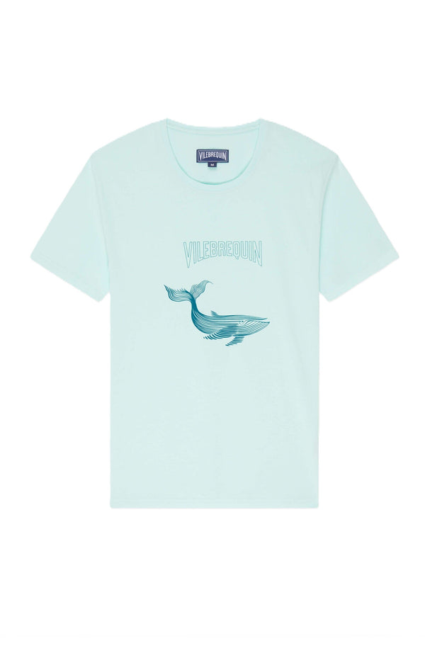 VILEBREQUIN Men Organic Cotton T-Shirt Whales