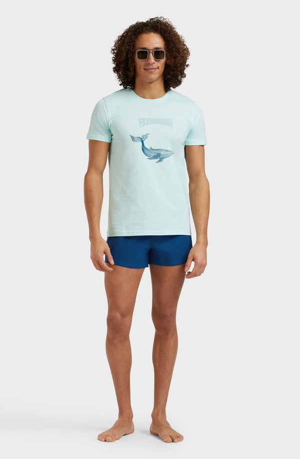 VILEBREQUIN Men Organic Cotton T-Shirt Whales