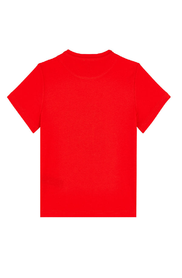 VILEBREQUIN Boys Organic Cotton T-Shirt Placed Embroidered Turtle