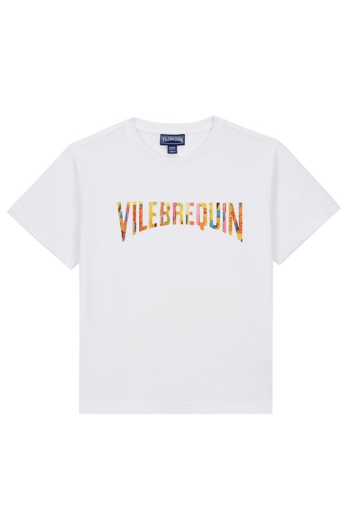 VILEBREQUIN Boys Cotton T-Shirts Sunny Streets