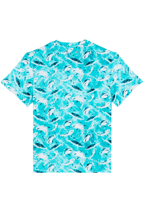 VILEBREQUIN Boys Cotton T-Shirt Requins