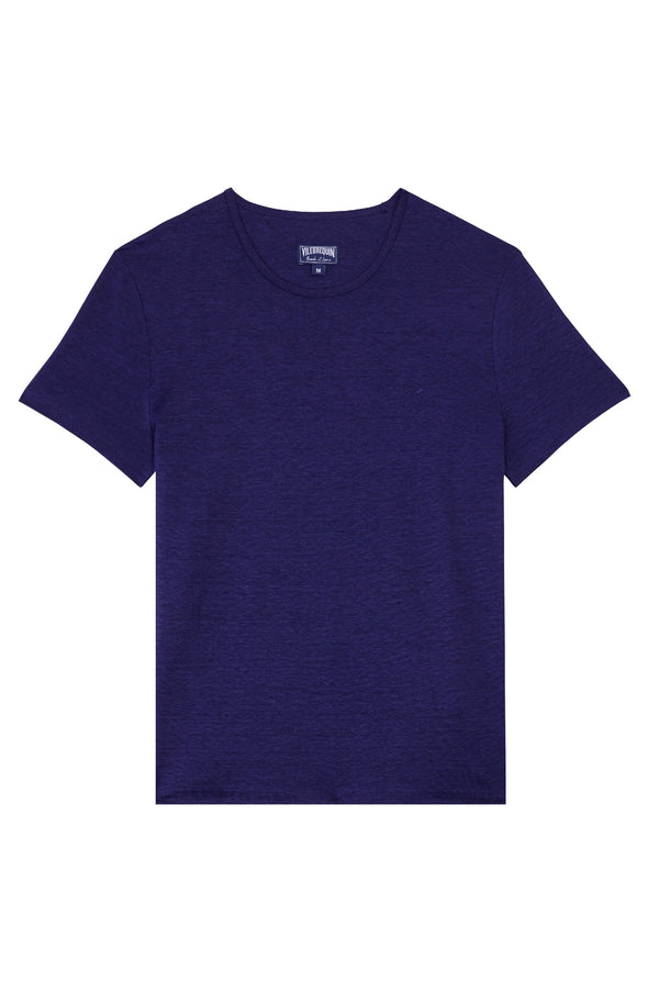 VILEBREQUIN Men Linen Jersey T-Shirt Solid