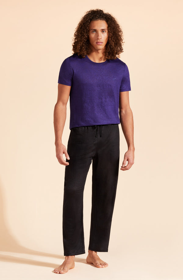 VILEBREQUIN Men Linen Jersey T-Shirt Solid