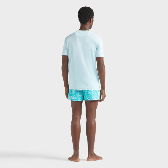 VILEBREQUIN Men Solid Organic Cotton T-Shirt Natural Colors