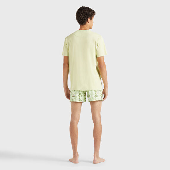 VILEBREQUIN Men Solid Organic Cotton T-Shirt Natural Colors
