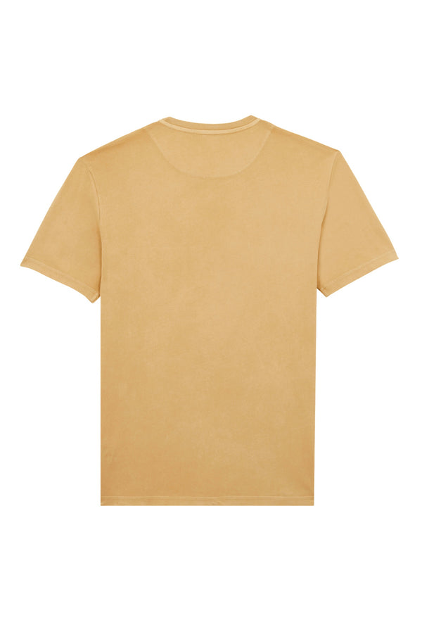 VILEBREQUIN Men Solid Organic Cotton T-Shirt Natural Colors