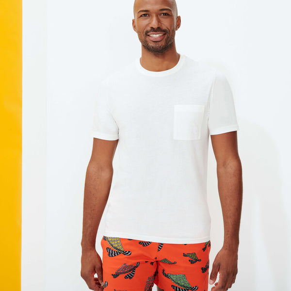 VILEBREQUIN Men Organic Cotton T-Shirt Solid