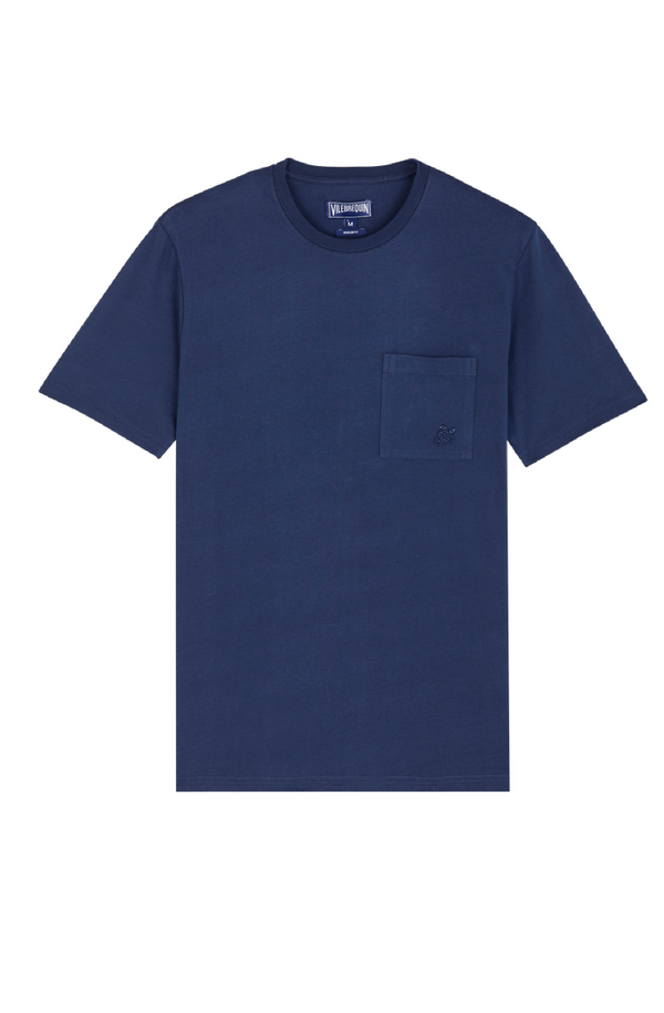 VILEBREQUIN Men Organic Cotton T-Shirt Solid