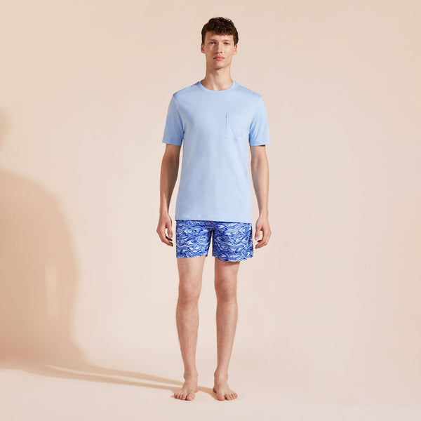 VILEBREQUIN Men Organic Cotton T-Shirt Solid