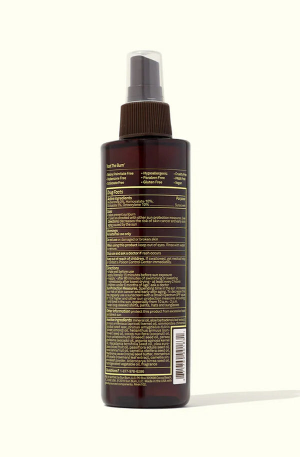 SUN BUM SPF 15 Sunscreen Tanning Oil