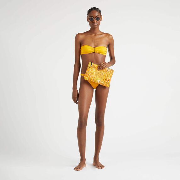 VILEBREQUIN Women Ring Bandeau Bikini Top Solid