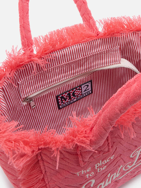 MC2 SAINT BARTH Women Colette Sponge Terry Effect Raised Zebra