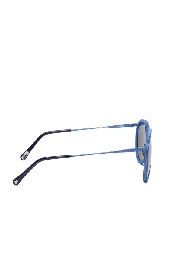 VILEBREQUIN Unisex Wood Aviator Sunglasses Solid - VBQ x Shelter