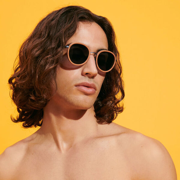 VILEBREQUIN White Tulipwood Women and Men Sunglasses - VBQ x Shelter