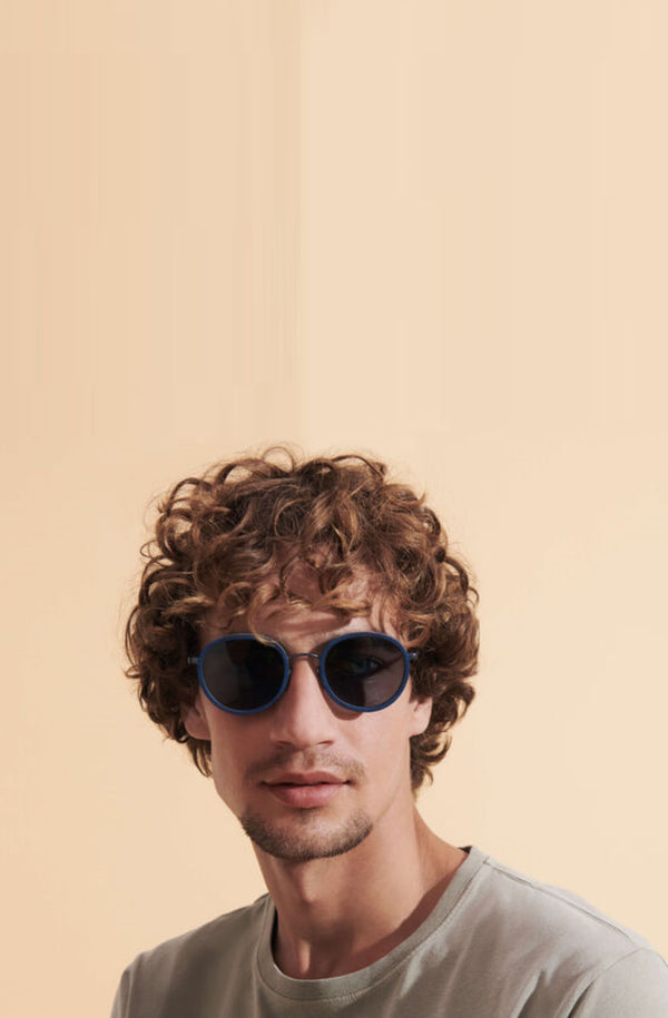 VILEBREQUIN White Tulipwood Women and Men Black Sunglasses - VBQ x Shelter