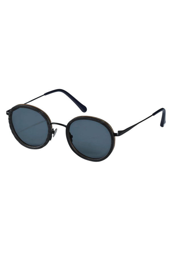 VILEBREQUIN White Tulipwood Unisex Black Sunglasses - VBQ x Shelter