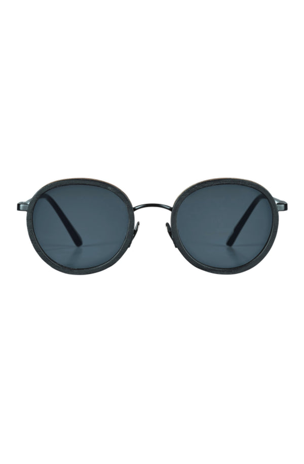 VILEBREQUIN White Tulipwood Unisex Black Sunglasses - VBQ x Shelter