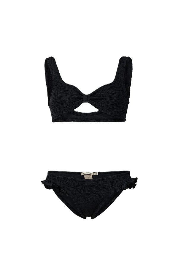 PARAMIDONNA Women Valentina Black V-Neckline Bikini