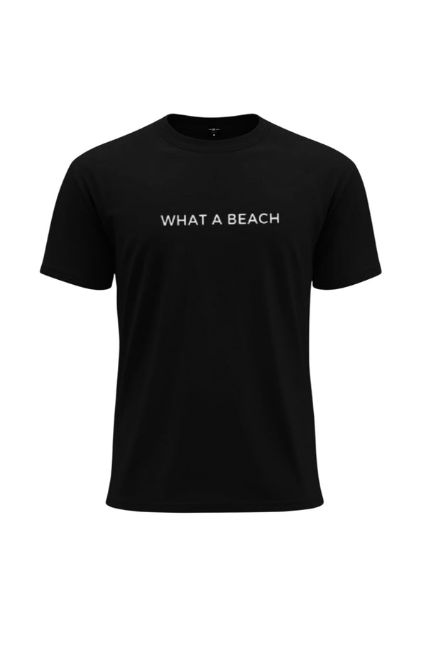 DUBAI BEACH BOYS Men Cotton T-Shirt What a Beach