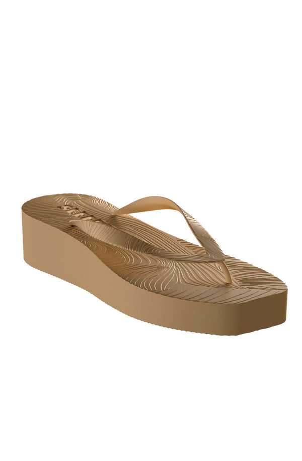 SLEEPERS Women High Platform Sand Flip Flops