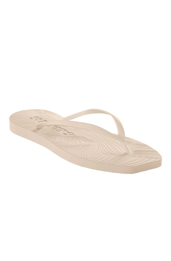 SLEEPERS Women Tapered Eggnog Flip Flops