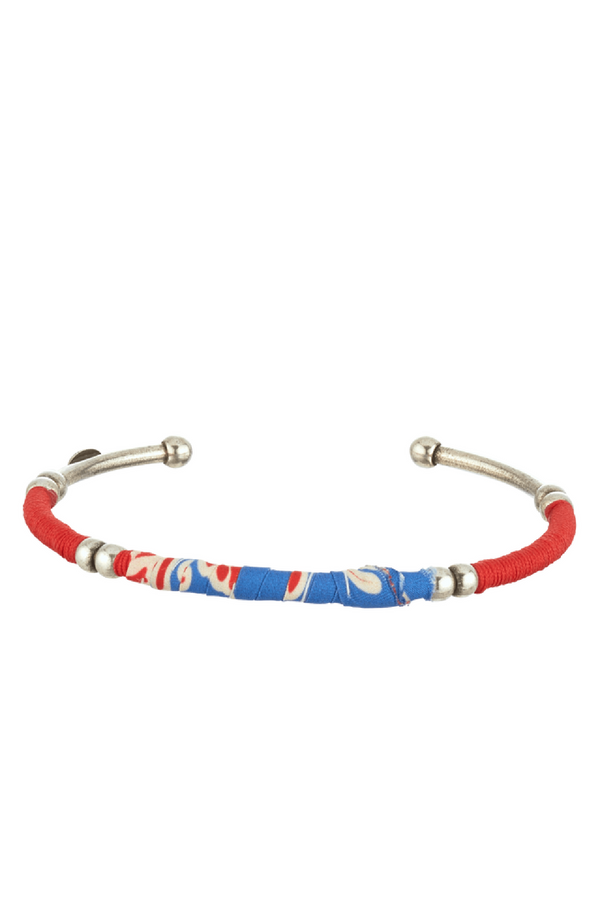 VILEBREQUIN Unisex Crevettes & Shrimps Silver Zanzibar Bracelet - Vilebrequin x Gas Bijoux