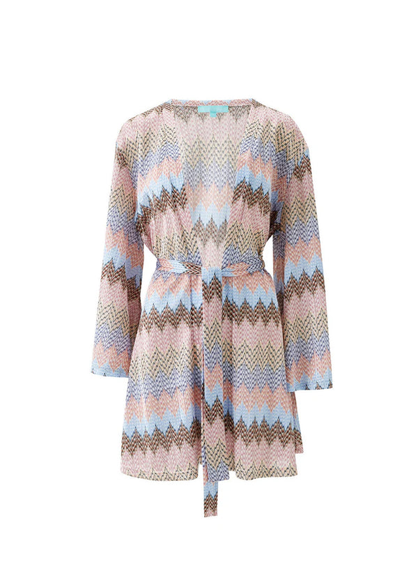 MELISSA OSABASH Women Anna Zigzag Stripe Kaftan