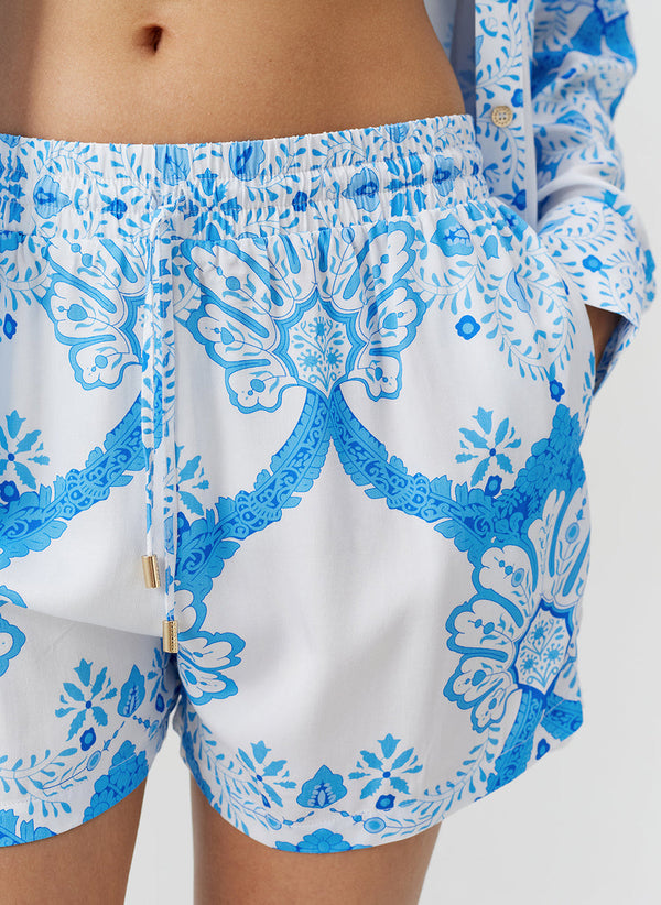 MELISSA ODABASH Women Annie Florian Relaxed Short