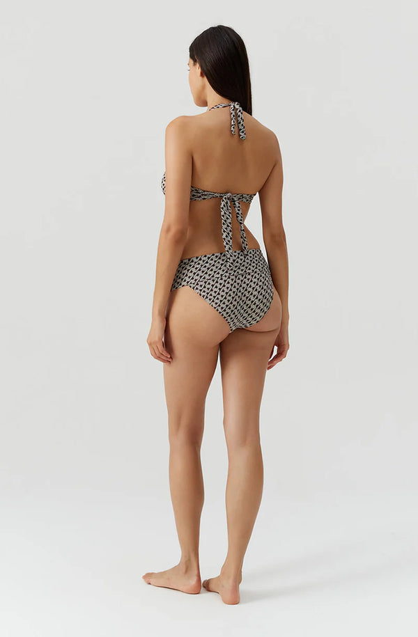 MELISSA ODABASH Women Brussels Chain Halterneck Bikini