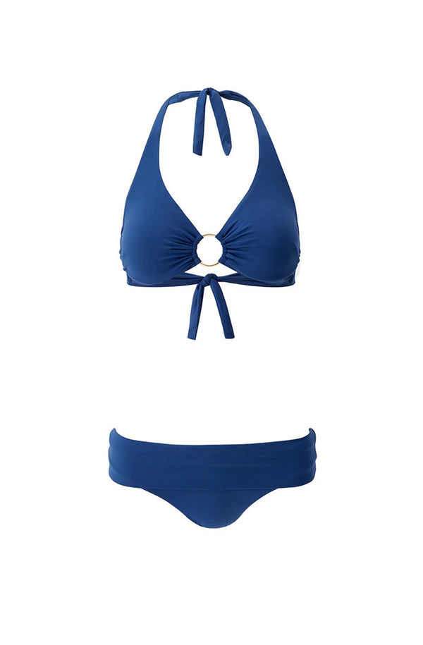 MELISSA ODABASH Women Brussels Marine Halterneck Bikini